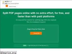 Sites similar to altosplitpdf.com