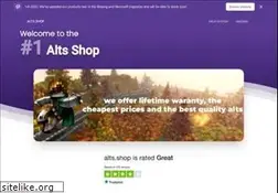 Sites similar to alts.shop