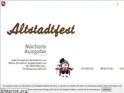 Sites similar to altstadtfest.it