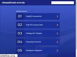 Sites similar to altstadthotel-arch.de