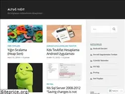 Sites similar to altugyigit.wordpress.com