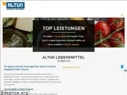 Sites similar to altun-lebensmittel.de