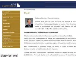 Sites similar to altur-investissement.com