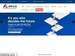 Sites similar to altusinstitute.in