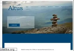 Sites similar to altusinvest.com