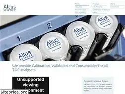 Sites similar to altusscience.com