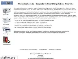 Sites similar to alubox-freihaus.de