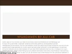 Sites similar to alucab.co.uk