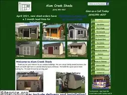 Sites similar to alumcreeksheds.com