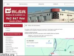 Sites similar to aluminios-galsa.com