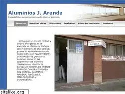 Sites similar to aluminiosaranda.com