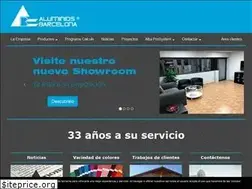 Sites similar to aluminiosbarcelona.es