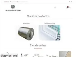 Sites similar to aluminiosjovi.com