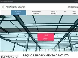 Sites similar to aluminioslisboa.pt