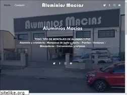 Sites similar to aluminiosmacias.com
