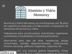 Sites similar to aluminioyvidriomonterrey.com.mx