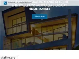 Sites similar to aluminiumandglassconstructions.com.au