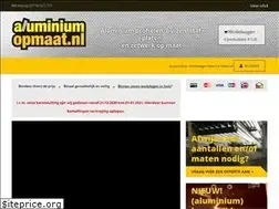 Sites similar to aluminiumopmaat.nl