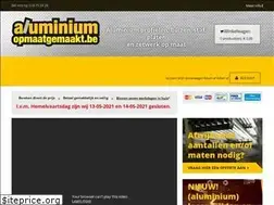Sites similar to aluminiumopmaatgemaakt.be