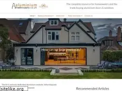 Sites similar to aluminiumtradesupply.co.uk