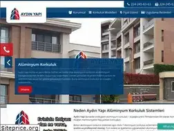 Sites similar to aluminyumkorkuluk.net