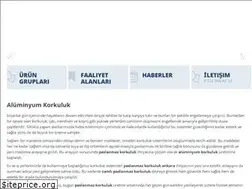 Sites similar to aluminyumkorkuluk.org