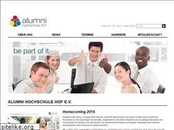 Sites similar to alumni-hochschule-hof.de