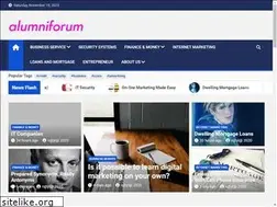 Sites similar to alumniforum.net