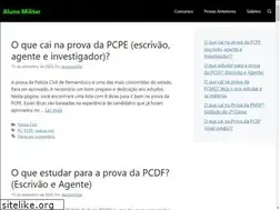 Sites similar to alunomilitar.com.br