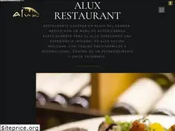Sites similar to aluxrestaurante.com