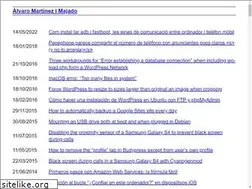 Sites similar to alvaro-martinez.net