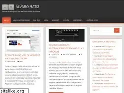 Sites similar to alvaromatiz.com
