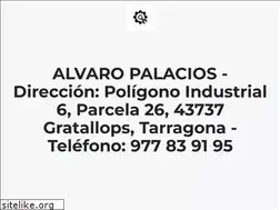 Sites similar to alvaropalacios.com