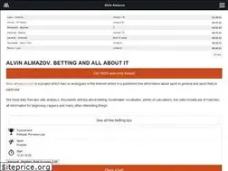 Sites similar to alvinalmazov.com