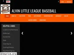 Sites similar to alvinlittleleague.org