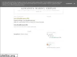 Sites similar to alwadifa-emploi.blogspot.com