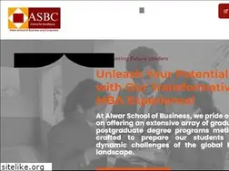 Sites similar to alwarschoolofbusiness.com