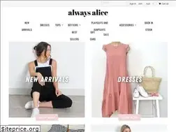Sites similar to alwaysalice.com.au