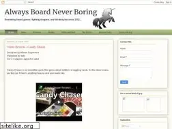 Sites similar to alwaysboardneverboring.com