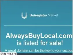 Sites similar to alwaysbuylocal.com