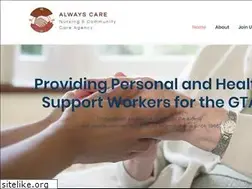 Sites similar to alwayscarecan.com