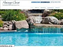 Sites similar to alwaysclearpoolservices.com