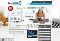 Sites similar to alwaysfreshcarpet.com.au