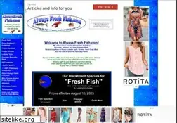Sites similar to alwaysfreshfish.com