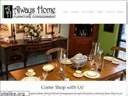 Sites similar to alwayshomeconsignment.com