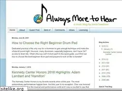 Sites similar to alwaysmoretohear.com