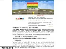 Sites similar to alwaysopentrafficschool.com