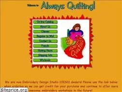 Sites similar to alwaysquiltingonline.com