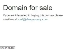 Sites similar to alwayssunny.com