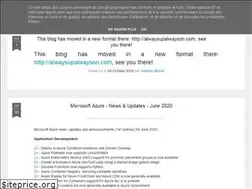 Sites similar to alwaysupalwayson.blogspot.com